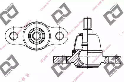 Шарнир DJ PARTS DB1187